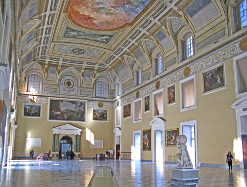 National Archaeological Museum in Naples Italy