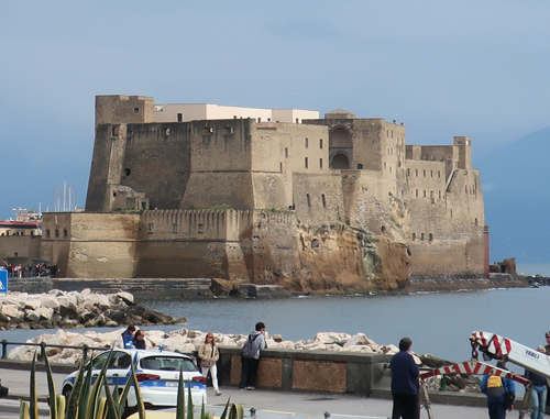 Ovo Castle in Naples (Castel Del'Ovo)