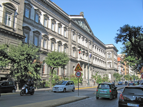 Corso Umberto I in Naples Italy