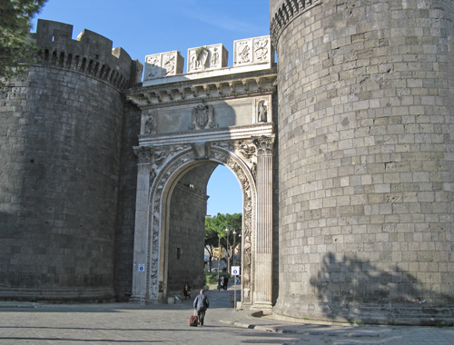 Porto Capuana in Naples Italy